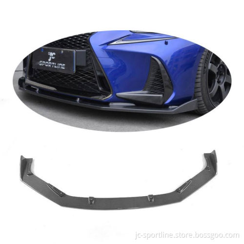 Carbon Fiber Front Lip Spoiler for Lexus IS/IS F-Sport 17-18
